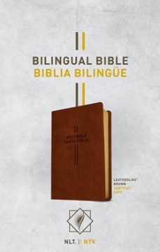 Mostrar detalles de Biblia bilingüe NLT/NTV - sintetico cafe Imagen de Biblia bilingüe NLT/NTV - sintetico cafe