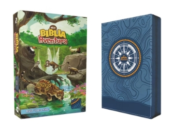 Mostrar detalles de Biblia Aventura NBLA - Leathersoft, Azul, Interior a color, con Cierre Imagen de Biblia Aventura NBLA - Leathersoft, Azul, Interior a color, con Cierre