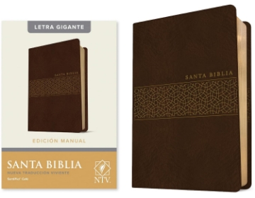 Mostrar detalles de Santa Biblia NTV, Edicion manual, letra gigante (SentiPiel, Cafe, Letra Roja) Imagen de Santa Biblia NTV, Edicion manual, letra gigante (SentiPiel, Cafe, Letra Roja)