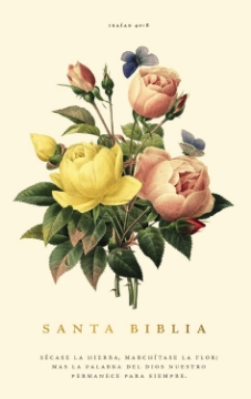 Mostrar detalles de RVR60, Santa Biblia, Premio y Regalo, Letra grande, Tapa dura, Floral, Palabras de Jesús en Rojo, Comfort Print Imagen de RVR60, Santa Biblia, Premio y Regalo, Letra grande, Tapa dura, Floral, Palabras de Jesús en Rojo, Comfort Print