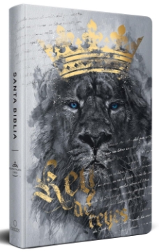 Mostrar detalles de Biblia RVR60 letra grande tamaño manual, tapa dura León Rey de Reyes Imagen de Biblia RVR60 letra grande tamaño manual, tapa dura León Rey de Reyes