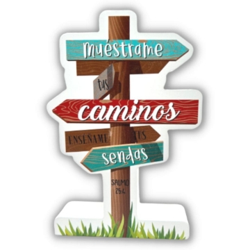 Mostrar detalles de Plaqué encrucijada «Muéstrame tus caminos» Imagen de Plaqué encrucijada «Muéstrame tus caminos»