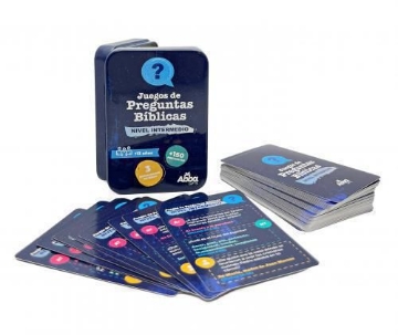 Mostrar detalles de Juego de las preguntas bíblicas. Nivel intermedio Imagen de Juego de las preguntas bíblicas. Nivel intermedio