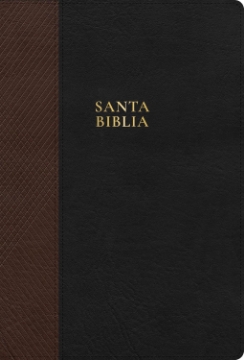 Mostrar detalles de Biblia letra supergigante, negro con café símil piel, RVR 1960 Imagen de Biblia letra supergigante, negro con café símil piel, RVR 1960