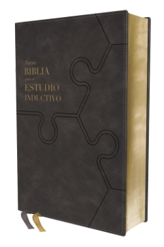 Mostrar detalles de NBLA, Nueva Biblia para el estudio inductivo, Interior a dos colores, Leathersoft, Gris, Comfort Print Imagen de NBLA, Nueva Biblia para el estudio inductivo, Interior a dos colores, Leathersoft, Gris, Comfort Print