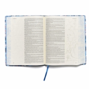 Imagen de Biblia de Apuntes Edicion Ilustrada RVR1960 (tela en rosado y azul)