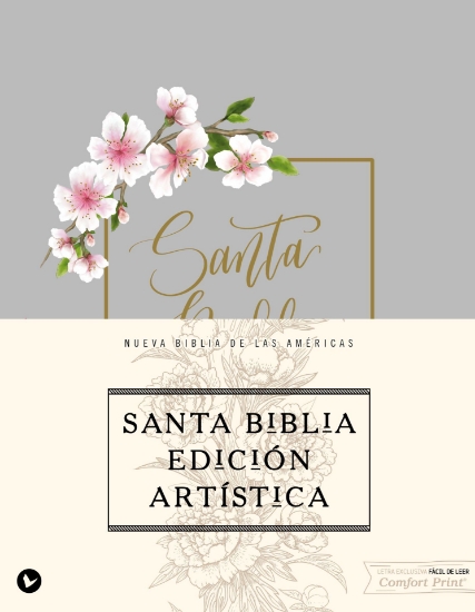 Imagen de Santa Biblia Edicion Artística NBLA (Tapa Dura/Tela, Canto con Diseño, Edición Letra Roja)