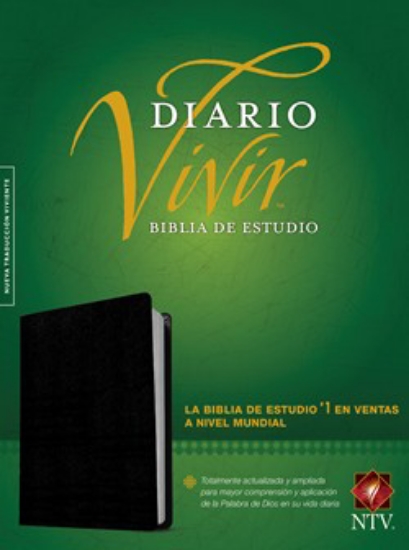 Imagen de Biblia de estudio del diario vivir NTV (Piel fabricada, Negro)