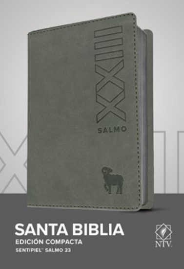 Imagen de Santa Biblia NTV, Edicion Compacta (Semipiel - Gris)