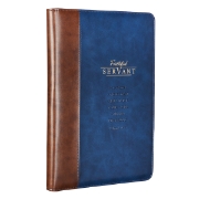 Imagen de Faithful Servant Legal Size Zippered Portfolio - 2 Chronicles 15:7