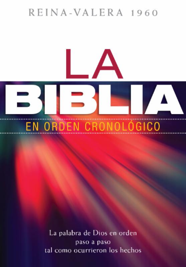 Imagen de La Biblia en orden cronologico (Tapa dura)