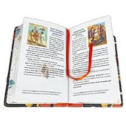 Imagen de NVI Biblia Luz en mi camino cohetes, multicolor simil piel