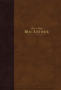 Imagen de Biblia de Estudio MacArthur NBLA, Leathersoft, Cafe, Con Indice