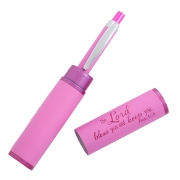 Imagen de The Lord Bless You, Pink - Numbers 6:24 Gift Pen in Case