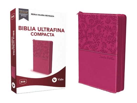 Imagen de Santa Biblia RVR Ultrafina Compacta, Leathersoft con cierre