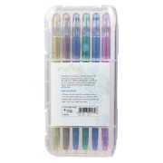 Imagen de Metallic & Glitter Gel Pen Set - 12pc