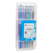 Imagen de Metallic & Glitter Gel Pen Set - 12pc