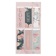 Imagen de Vintage Faith Hope and Love Magnetic Bookmark Set - 1 Corinthians 13:13