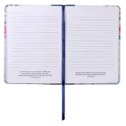 Imagen de I Know The Plans Striped Faux Leather Handy-Sized Journal - Jeremiah 29:11