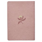 Imagen de Sufficient Grace Pearlescent Dusty Rose Faux Leather Classic Journal - 2 Corinthians 12:9