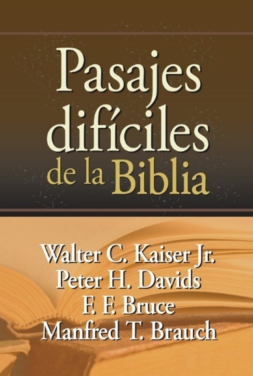 Imagen de Pasajes dificiles de la Biblia