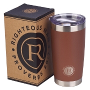 Imagen de Righteous Man Stainless Steel Mug - Proverbs 20:7