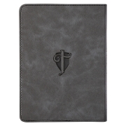 Imagen de Trust in the LORD Gray Faux Leather Handy-sized Journal - Proverbs 3:5
