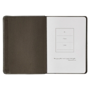 Imagen de Trust in the LORD Gray Faux Leather Handy-sized Journal - Proverbs 3:5