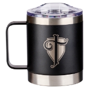 Imagen de Trust in the LORD Black Camp-style Stainless Steel Mug - Proverbs 3:5