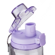 Imagen de Trust in the Lord Purple BPA-free Plastic Water Bottle - Proverbs 3:5-6
