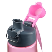 Imagen de Grateful Heart Plastic Water Bottle in Pink