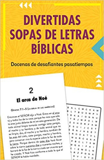 Imagen de Divertidas sopas de letras biblicas