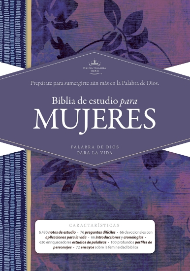 Imagen de Biblia de Estudio para Mujeres RVR1960 (tapa dura)