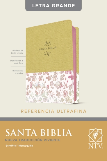 Imagen de Santa Biblia NTV, Edicion de referencia ultrafina, letra grande (Semipiel, Mantequilla)