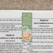 Imagen de It Is Well With My Soul Magnetic Bookmark Set