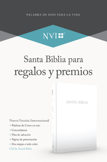 Imagen de Biblia NVI Regalos y premio Blanco imitacion piel