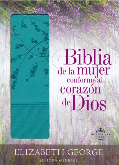 Imagen de Biblia de la mujer conforme al corazon de Dios (Aqua)