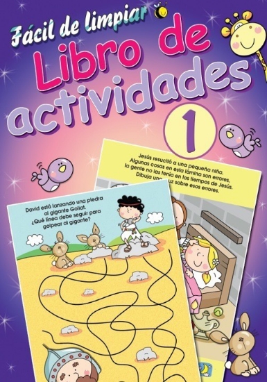 Imagen de Fácil de limpiar Libro de actividades