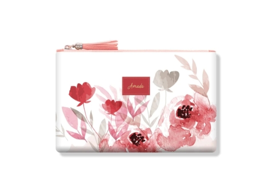 Imagen de Bendecida - Amada Zipper Pouch Pastel