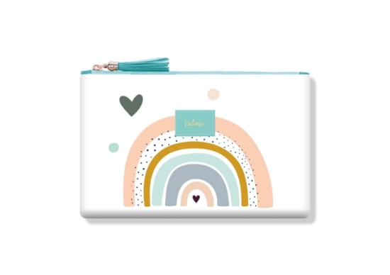 Imagen de Valiosa - Zipper Pouch Corazones