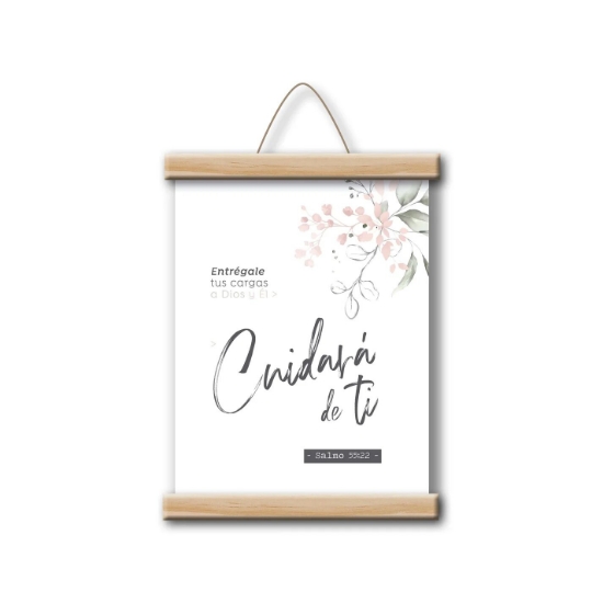 Imagen de Cuadro Canvas Scroll - Cuidara de ti