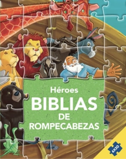 Imagen de Biblias de rompecabezas: Héroes