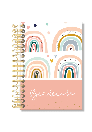 Imagen de Bendecida - Journals Corazones