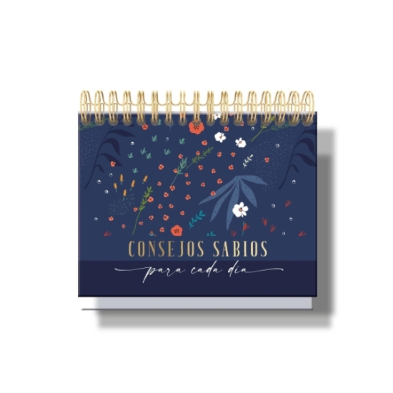 Imagen de Calendario de escritorio: Consejos sabios AZUL