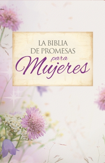 Imagen de Santa Biblia de Promesas RVR-1960, Letra Gigante, Piel especial, Floral