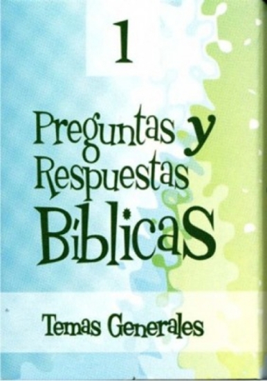 Imagen de Preguntas y respuestas biblicas 1: Temas generales (Caja de carton)