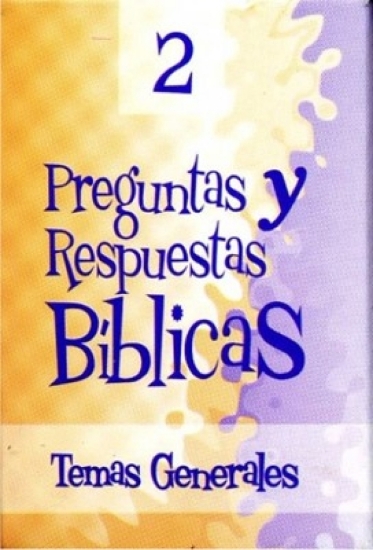 Imagen de Preguntas y respuestas biblicas 2: Temas generales (Caja de carton)