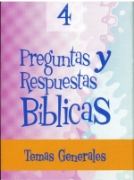 Imagen de Preguntas y respuestas biblicas 4: Temas generales (Caja de carton)