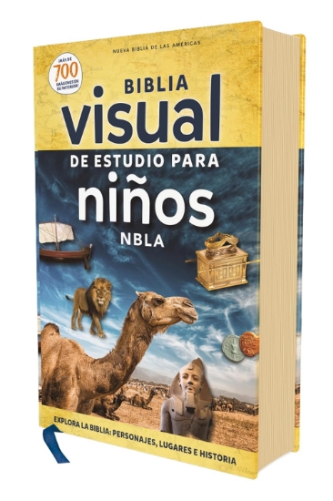 Imagen de NBLA, Biblia Visual de estudio para niños, Tapa Dura: Explora la Biblia