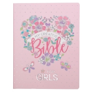 Imagen de Pink Floral Heart Flexcover My Creative Bible for Girls - an ESV Journaling Bible
